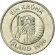 Monnaie, Iceland, Krona, 1996, TTB, Nickel Plated Steel, KM:27A - Islande