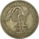 Monnaie, West African States, 50 Francs, 1978, TTB, Copper-nickel, KM:6 - Côte-d'Ivoire
