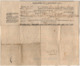 VP15.835 - BRIVE X TULLE 1876 - Ordre De Route Du Soldat P. FEIX à LOSTANGES Affecté Au Rgt D'Artillerie à ANGOULEME - Documentos