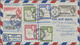 1955, 7 Werte Auf R-LP-Brief Nach Deutschland - Islas Malvinas