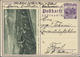 1935, 10 Rp. Bettlerjochalpe Bild Mauren, Bedarfskarte Von Mauren Nach Flawil, Mi. 65.- - Other & Unclassified