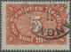 1921, 5 M. Ziffer Im Oval, Rotorange,Pra.stück, Tiefstsign.Zenker/Infla, Mi. 260.- - Otros & Sin Clasificación