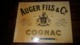 "COGNAC Auger Et Fils" 35x45 Plaque Carton - TB - Publicités