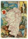 Carte Illustrée J P Pinchon - Blondel Rougery - Corse, Blason, Texte Historique Au Verso - Pas Circulé, Mat - Maps