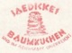 EMA METER STAMP FREISTEMPEL GERMANY Judische Baumkuchen The Jewish Dietary Laws Are Known As Kashrut Kosher - Jewish