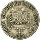 Monnaie, West African States, 50 Francs, 1980, Paris, TB+, Copper-nickel, KM:6 - Côte-d'Ivoire