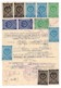 1953 YUGOSLAVIA, CROATIA, SPLIT, 12 REVENUE STAMPS - Covers & Documents