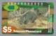 AU.- Telelecom Phonecard $5. Northern Hairy-nosed Wombat Endangered Species. Australia. AUSTRALIE N920522 -0000025426058 - Andere & Zonder Classificatie