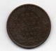 BRITISH INDIA - INDIA STRAITS, 1 Cent, Copper, 1862, KM #6 - Indien