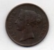 BRITISH INDIA - INDIA STRAITS, 1 Cent, Copper, 1862, KM #6 - Indien