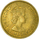 Monnaie, Hong Kong, Elizabeth II, 10 Cents, 1975, TTB, Nickel-brass, KM:28.3 - Hongkong