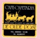 Sticker - Café Cafetaria - DE OUDE POST - St.HUBERT - Stickers