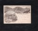 Andermatt 1896 - HOTEL & PENSION KRONE, ANDERMATT - Divers Cachets Et Timbre (voir Descriptif) - Matt