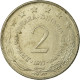 Monnaie, Yougoslavie, 2 Dinara, 1977, Melbourne, TB+, Copper-Nickel-Zinc, KM:57 - Victoria