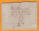 1840 - Lettre Avec Corresp Amicale En Français De BOUSSU, Belgique Vers Paris, France Via Mons - Cad Arrivée - 1794-1814 (French Period)