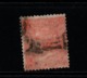 GB Victoria Surface Printed 4d Vermillion Plate 12 Heavy Used Rubbed - Oblitérés