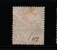 GB Victoria Surface Printed 4d Vermillion Plate 12 Heavy Used Rubbed - Oblitérés