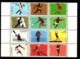 2012 St. Maarten London Olympics Basketball Cycling Volleyball Complete Set Of 12 MNH @70% FACE VALUE - Curaçao, Antille Olandesi, Aruba