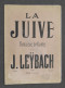 Spartito - J. Leybach - La Juive - Fantaisie Brillante - Ed. F. Lucca N. 18108 - Non Classificati