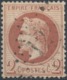 FRANCE - 1862, Mi 25, 2c, Oblitére - 1863-1870 Napoleon III Gelauwerd
