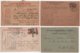 Carte Franchise Militaire Lot De 17 Même Correspondance Debled Deville Les Rouen - Lettres & Documents