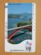 Japon Japan Free Front Bar, Balken Phonecard / 110-10457 / Bridges Ships Landscape - Japan