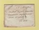 Bouchain - Nord - 1782 - Courrier Pour Aix En Provence - 1701-1800: Précurseurs XVIII