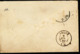 BELGIUM COVER FROM NEUFVILLES "273" 30.01.1870 TO TREVES SCARCE CANCELLATION ON THIS ISSUE - 1865-1866 Perfil Izquierdo