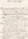 PRE422- PREFILATELICA -Lettera Con Testo Del 23 Gennaio 1796 Da Roma A Bagnaia Via Viterbo - 1. ...-1850 Prefilatelia