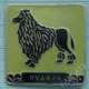 USSR / Badge / Soviet Union / RUSSIA Fauna. Dog. Poodle. - Animals