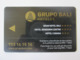 Benidorm-Spain,hotel Bali Room Key Plastic Card - Cartas De Hotels