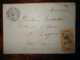 Lettre GC 2493 Montmirail Sur Marne Avec Correspondance - 1849-1876: Klassieke Periode