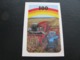 USSR Soviet Russia Pocket Calendar Harvester And Tractor 1987 - Petit Format : 1981-90