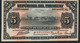 PARAGUAY P149 5 Pesos 1923 Signature Mochetti-Benitez UNC. - Paraguay