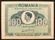 ROMANIA 1945 100 LEI Pick#78 Q.fds About UncLOTTO 2944 - Romania