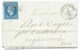 N° 22 BLEU NAPOLEON SUR LETTRE / FOIX SUR ARIEGE POUR ROQUECOURBE / 1864 - 1849-1876: Classic Period