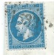 N° 22 BLEU NAPOLEON SUR LETTRE / FOIX SUR ARIEGE POUR ROQUECOURBE / 1864 - 1849-1876: Classic Period