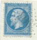 N° 22 BLEU NAPOLEON SUR LETTRE / TARASCON SUR ARIEGE POUR TOULOUSE / 1864 - 1849-1876: Classic Period