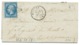 N° 22 BLEU NAPOLEON SUR LETTRE / MASSAT ARIEGE POUR MIRAMONT / 1864 / BOITE RURALE C SOULAN - 1849-1876: Classic Period