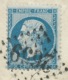 N° 22 BLEU NAPOLEON SUR LETTRE / NIMES POUR MARVEJOLS / 1865 - 1849-1876: Classic Period