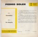 Disque Vinyle 45 Tours—Pedro Soler—Guitarra Flamenca—RCA 86.137 M—1966 - 45 Rpm - Maxi-Singles