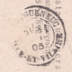 1905  -  CP De Santa Cruz De Teneriffe, Canaries Espagnoles Vers Pleugueneuc, France - Ligne Maritime Bordeaux à Loango - Poste Maritime