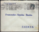 Czechoslovakia Prague 1922 / Machine Stamp, Slogan, Flamme / Prague Fair / Bank / Sent To Zagreb - Briefe U. Dokumente