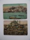 CONSTANTINOPLE Turquie Turkey 2 Cartes Postales Péra & Galata Place Onou Et Yani - Djami - Turquie