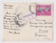 #56422 Serbia 1945 Censored View Postcard Early Communist Yugoslavia Ovp. Stamp Rare - Serbien