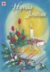 Postal Stationery - Candle Lighting - Bible - Flowers On The Table - Red Cross 2003 - Suomi Finland - Postage Paid - Other & Unclassified