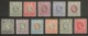 SOMALILAND 1905 - 1911 SET OF 11 STAMPS SG 45/59 MOUNTED MINT Cat £95 - Somaliland (Protectorate ...-1959)