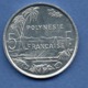 Polynésie Française  -  5 Franc  1987  -  état  SPL - Polinesia Francese