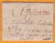 1786  Lettre Pliée Avec Correspondance De 2 Pages à La Chevalière D' EON De Paris, France  Vers Londres, Angleterre, GB - 1701-1800: Vorläufer XVIII
