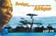 Carte Prépayée - BONJOUR AFRIQUE- 100 FF - Otros & Sin Clasificación